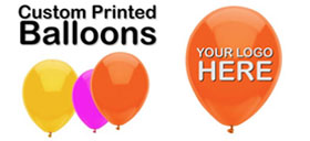 Custom printed balloons